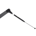 RF Solutions Whip Omni-Directional GSM & GPRS Antenna Wall/Pole Mount with SMA Male Connector 850-1800MHz 3m Lead ANT-GSM5WM