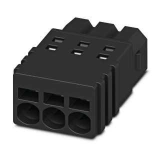 Phoenix Contact PTSM 0.5/3-P-2.5 Series Pluggable Terminal Block, 3-Contact, 2.5 mm Pitch, 1 Row, 6A Current, 160V 1778845