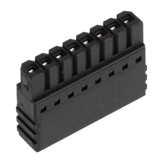 Phoenix Contact Pluggable Terminal Block 8 Contacts 2.5 mm Pitch 1 Row 160V 6A PTSM 0.5/8-P-2.5 1778890