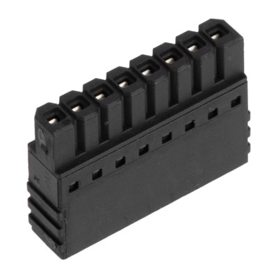 Phoenix Contact Pluggable Terminal Block 8 Contacts 2.5 mm Pitch 1 Row 160V 6A PTSM 0.5/8-P-2.5 1778890