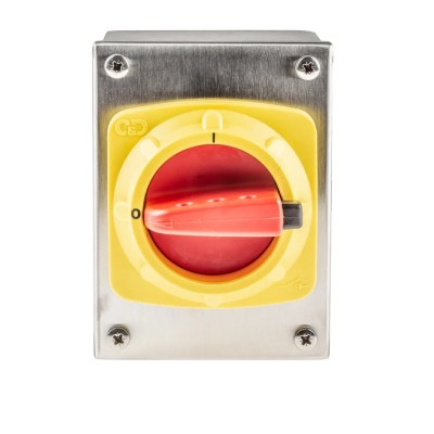 Craig & Derricott 3-Pole Base Isolator Switch IP65 25A 15 kW 