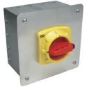 Craig & Derricott 3-Pole Panel Mount Isolator Switch IP65 40A 18.5 kW SDFL403/RS