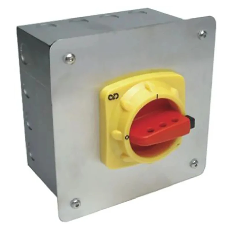 Craig & Derricott 3-Pole Panel Mount Isolator Switch IP65 40A 18.5 kW SDFL403/RS