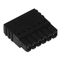 Phoenix Contact PTSM 0.5/6-P-2.5 Series Pluggable Terminal Block, 6-Contact, 2.5 mm Pitch, 1 Row, 160V, 6A Current 1778874