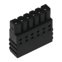 Phoenix Contact PTSM 0.5/6-P-2.5 Series Pluggable Terminal Block, 6-Contact, 2.5 mm Pitch, 1 Row, 160V, 6A Current 1778874