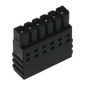 Phoenix Contact PTSM 0.5/6-P-2.5 Series Pluggable Terminal Block, 6-Contact, 2.5 mm Pitch, 1 Row, 160V, 6A Current 1778874