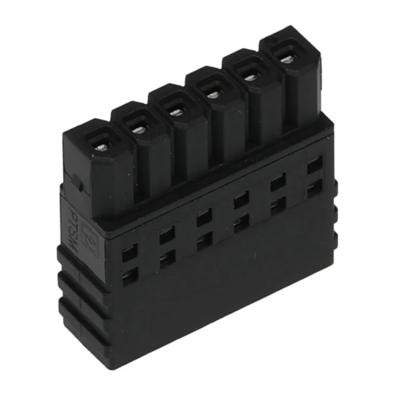 Phoenix Contact PTSM 0.5/6-P-2.5 Series Pluggable Terminal Block, 6-Contact, 2.5 mm Pitch, 1 Row, 160V, 6A Current 1778874