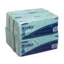 WYPALL WypAll Green Cloths for General Cleaning, Dry Use, Bag of 50 Per Pack, 416 x 245 mm, Repeat Use 7442