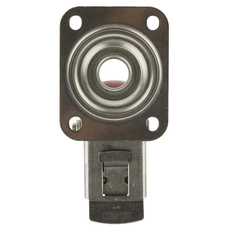 Tente Swivel Castor Stainless Steel Frame 200 kg Capacity 80 mm Polyurethane Wheel 8477UAD080P62