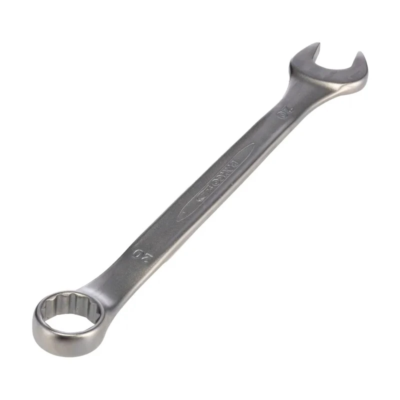 Bahco Combination Spanner 20 mm, 240mm Overall Length, Alloy Steel, Chrome Finish 111M-20