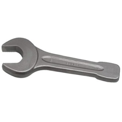 Bahco Single Ended Open Spanner Metric 27 mm Size, Steel Grey Finish, 180mm Overall Length, Double Ended 133SGM-27