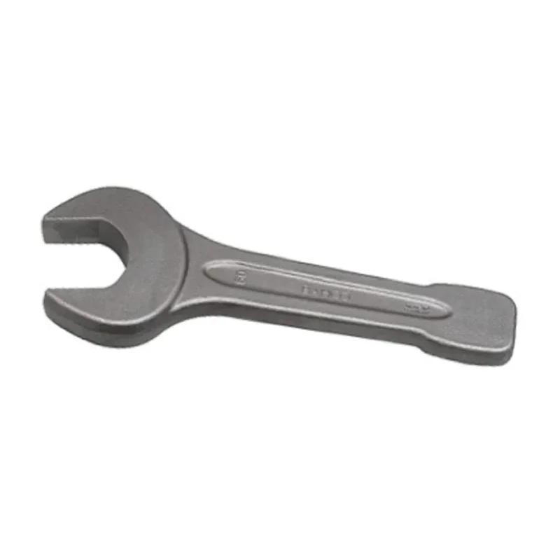 Bahco Single Ended Open Spanner Metric 27 mm Size, Steel Grey Finish, 180mm Overall Length, Double Ended 133SGM-27