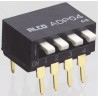TE Connectivity Rotary Coded DIP Switch Surface Mount Piano Actuator 50mΩ Contact Resistance 1-1571999-6