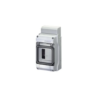HENSEL Lockable KV Distribution Board Polystyrene Grey 3 Way 400V ac IP65 KV7103