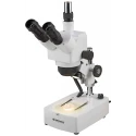 Bresser Trinocular Microscope 10 to 160 X Magnification Illuminated Halogen Lighting Model 58-04000
