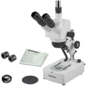 Bresser Trinocular Microscope 10 to 160 X Magnification Illuminated Halogen Lighting Model 58-04000