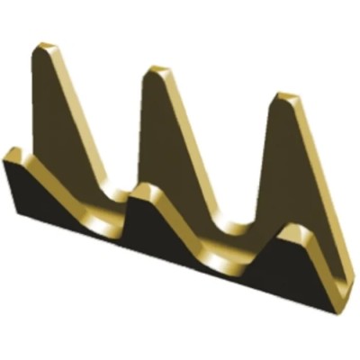 TE Connectivity Open Barrel Wire Splice Connector Uninsulated Brass Contact 6mm Length 2.7mm Diameter 926933-2