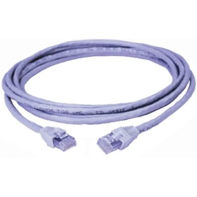 HellermannTyton Connectivity Cat6 Ethernet Cable RJ45 Male to RJ45 Male, 0.5 m, Grey Low Smoke Zero Halogen Cat6