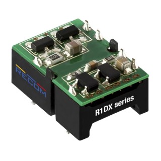 Recom 1W Surface Mount DC/DC Converter Dual Output 5V DC Input, 100mA Output R1DX