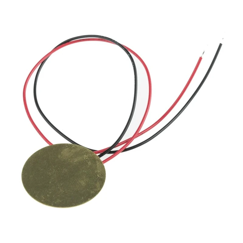 RS PRO 75 dB Surface Diaphragm External 0.52 mm Piezo Buzzer Component 27 mm Diameter 3 V AC Min 30 V AC Max 724-3162