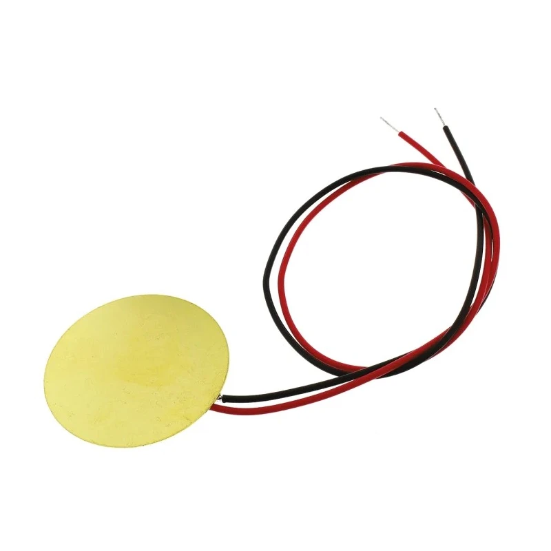 RS PRO 75 dB Surface Diaphragm External 0.52 mm Piezo Buzzer Component 27 mm Diameter 3 V AC Min 30 V AC Max 724-3162