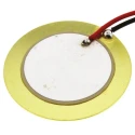 RS PRO 75 dB Surface Diaphragm External 0.52 mm Piezo Buzzer Component 27 mm Diameter 3 V AC Min 30 V AC Max 724-3162