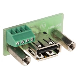 RS PRO Straight Through Hole Female 1 Port USB Type A USB Connector 724-8962