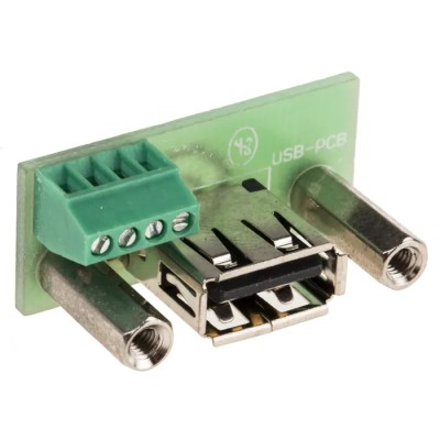 RS PRO Straight Through Hole Female 1 Port USB Type A USB Connector 724-8962