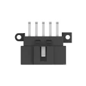 TE Connectivity Heavy Duty Sealed Automotive Connector Male Black PCB 15 Way Solder Termination 9-966140-2