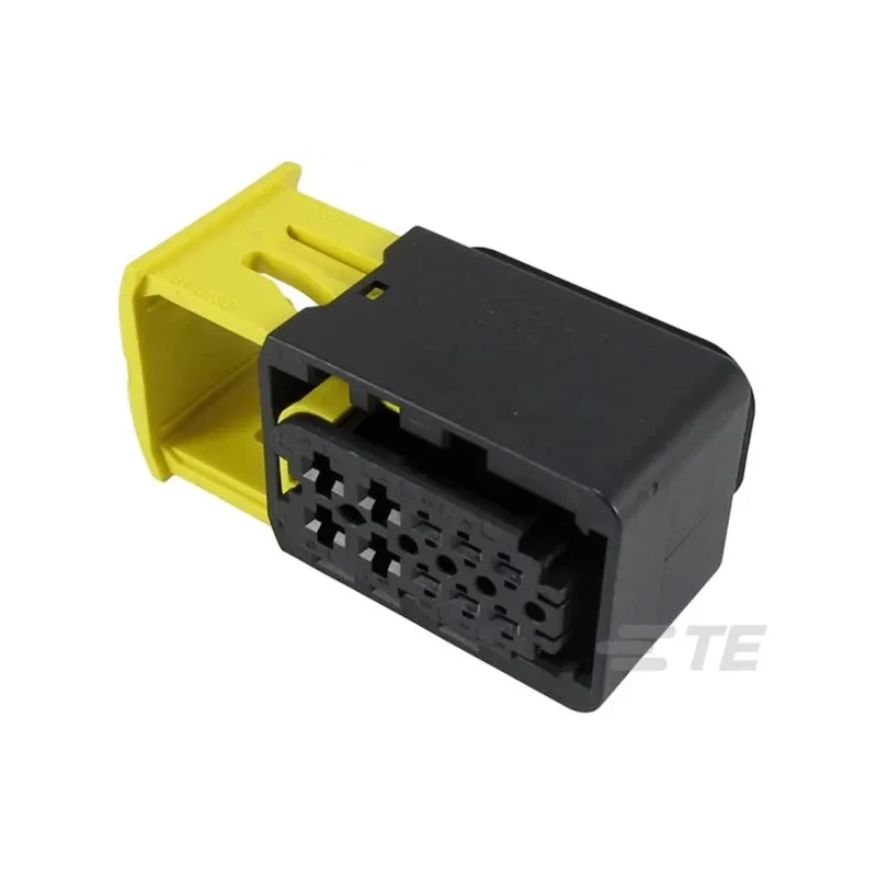 TE Connectivity HDSCS Automotive Connector Female Black Cable 10 Way Crimp Termination 1-1564514-1