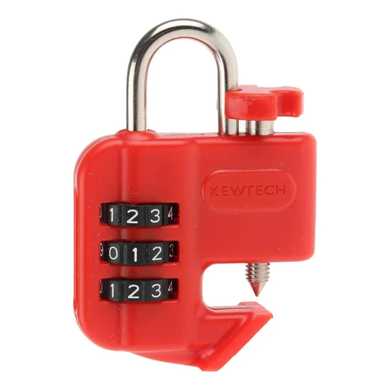 Kewtech Corporation Combination Padlock Lock Out Device KEWLOK