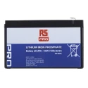 RS PRO 12.8 V Lithium Iron Phosphate Rechargeable Battery Pack 7.5Ah 151mm Depth 60°C Operating Temperature 182-8653