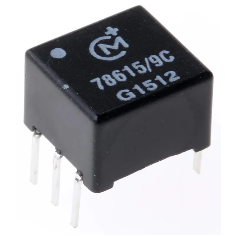 Murata Power Solutions Through Hole Pulse Transformer 1CT:1CT Turns Ratio, 10000μH Primary Inductance, 1.33Ω 78615/9C