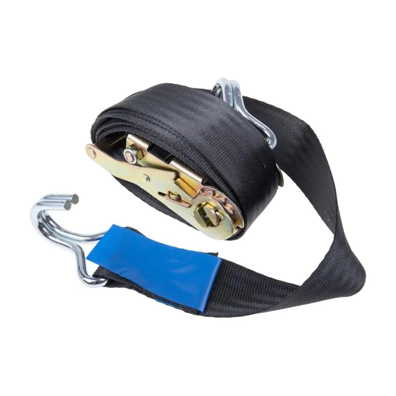 RS PRO 4 m Hook Ratchet Strap 45mm Wide 1200 kg Breaking Strain 729-3114