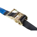 RS PRO 4 m Hook Ratchet Strap 45mm Wide 1200 kg Breaking Strain 729-3114