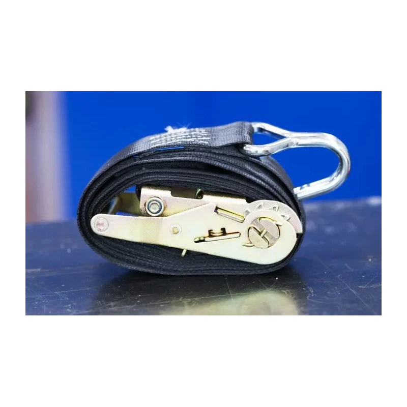 RS PRO 4 m Hook Ratchet Strap 45mm Wide 1200 kg Breaking Strain 729-3114