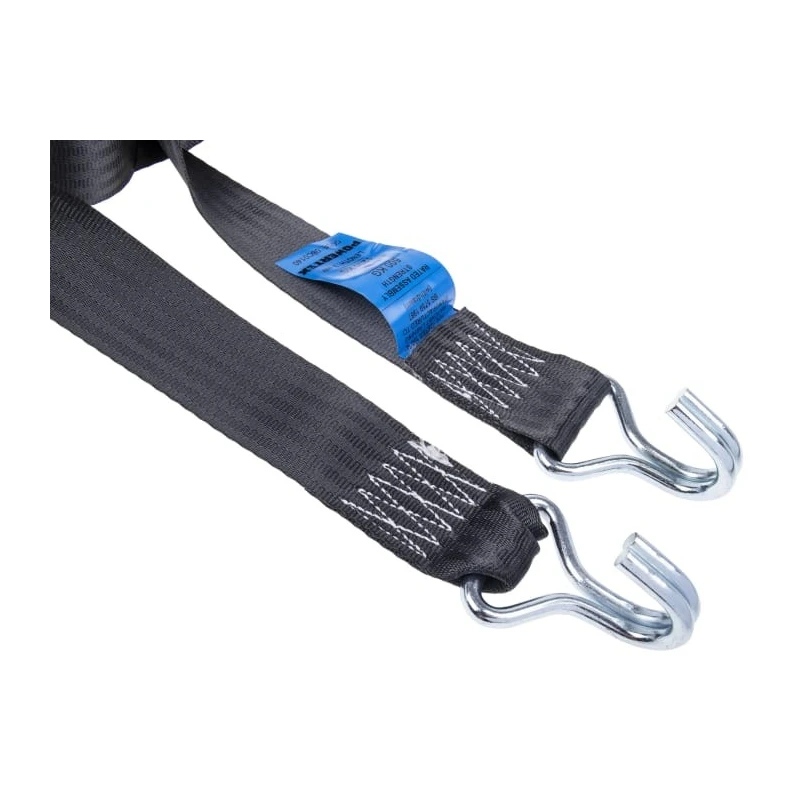 RS PRO 4 m Hook Ratchet Strap 45mm Wide 1200 kg Breaking Strain 729-3114