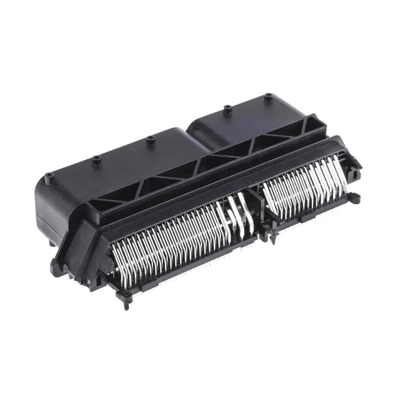 TE Connectivity Micro Quadlok System Automotive Connector Male Through Hole 154 Way Solder Termination 284617-1