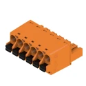 Weidmüller BL 5.08 Series 6-Contact Pluggable Terminal Block, 5.08 mm Pitch, 10 A, 300 V, 1 Row 1013730000