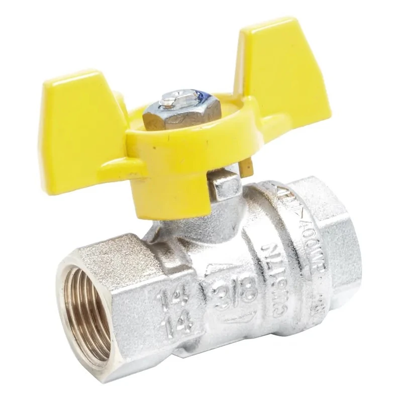 RS PRO Brass Threaded 2-Way BSPP Ball Valve 3/8 in, Nylon Handle, 20 Bar Pressure, Model 733-5271