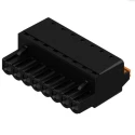 Weidmüller BL 5.08 Series Pluggable Terminal Block 8-Contact 5.08 mm Pitch 14A 400V Nylon Housing 1 Row 1013490000