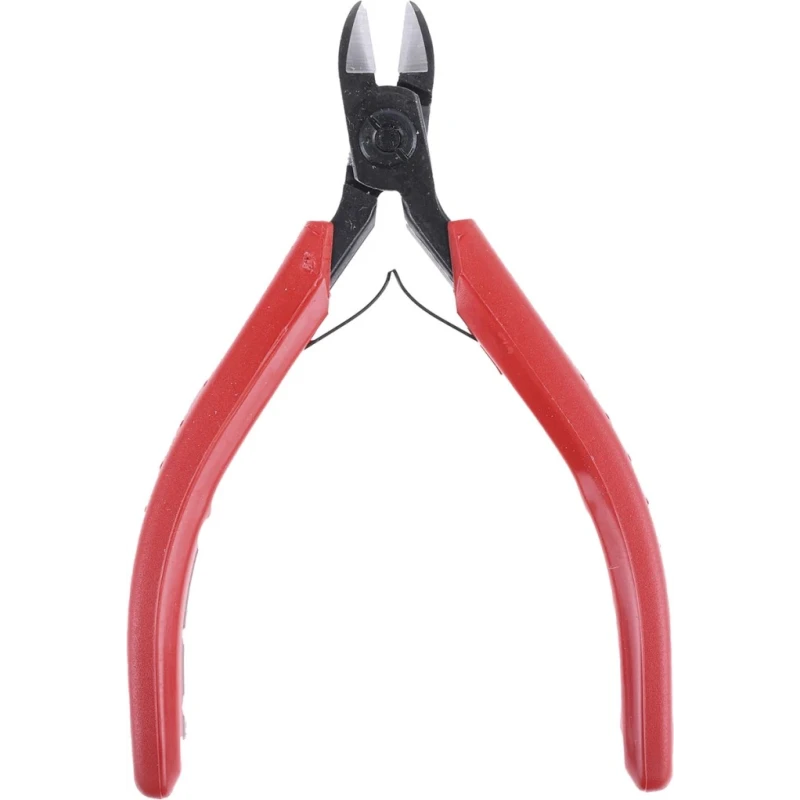 Facom Diagonal Cable Cutter with Red Grips, 110mm Length, Maximum Cutting Capacity 1.4mm 405.10