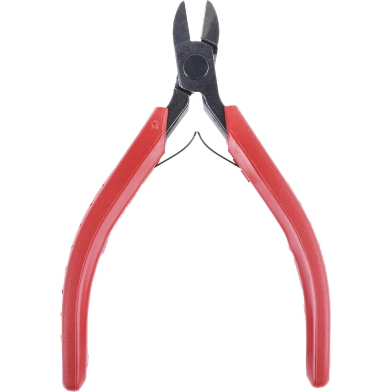 Facom Diagonal Cable Cutter with Red Grips, 110mm Length, Maximum Cutting Capacity 1.4mm 405.10