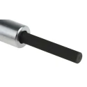 STAHLWILLE 1/4 in Drive Bit Square Chrome Alloy Steel Socket 30mm Overall Length 01050005