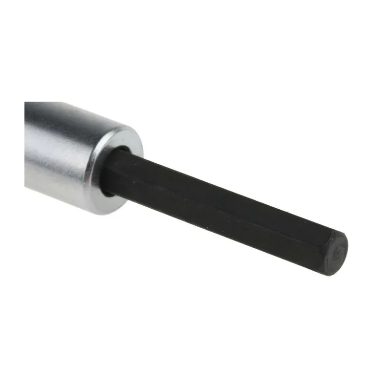 STAHLWILLE 1/4 in Drive Bit Square Chrome Alloy Steel Socket 30mm Overall Length 01050005