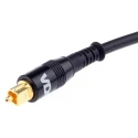 Van Damme TOSLINK to TOSLINK Optical Audio Cable, 250 mm 101-413-000