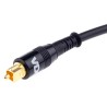Van Damme TOSLINK to TOSLINK Optical Audio Cable, 250 mm 101-413-000