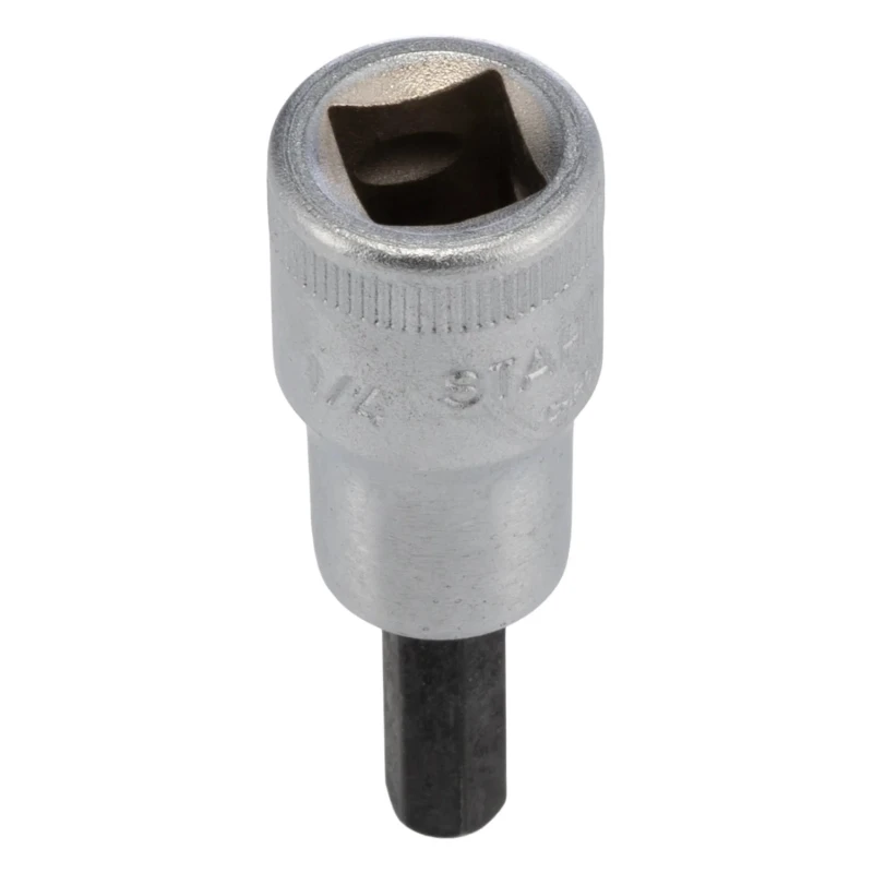 STAHLWILLE 3/8 in Drive Bit Square Socket, Chrome Alloy Steel, 20mm Overall Length 02450016