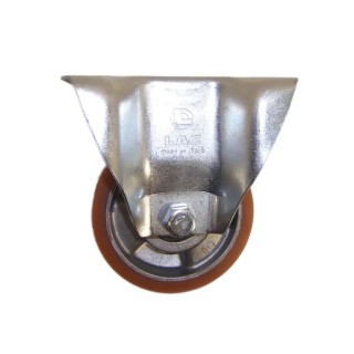 LAG Fixed Castor Wheel 120 kg Load Capacity 80 mm Polyurethane Wheel 26102