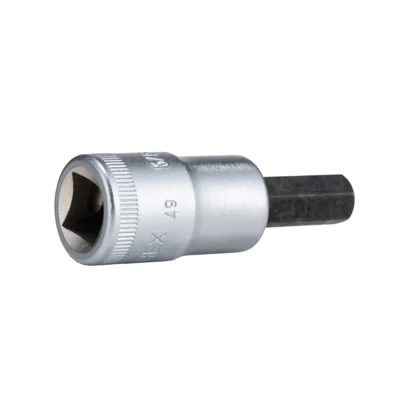 STAHLWILLE 3/8 in Drive Bit Square Chrome Alloy Steel Socket 52mm Overall Length 02450020